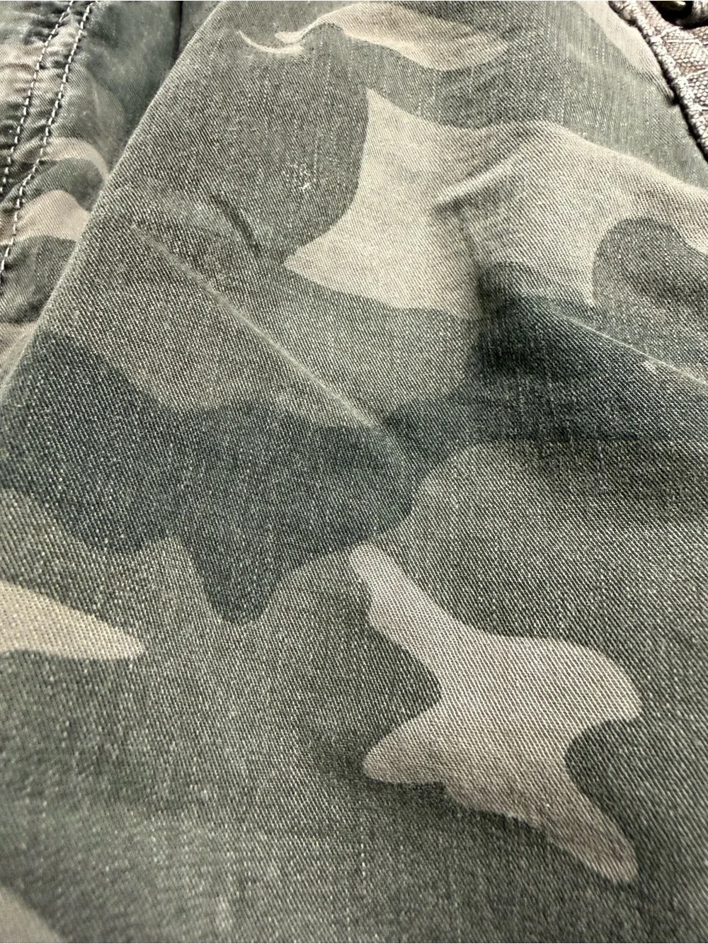 Men's Camo Cargo Shorts - Gray Woodland